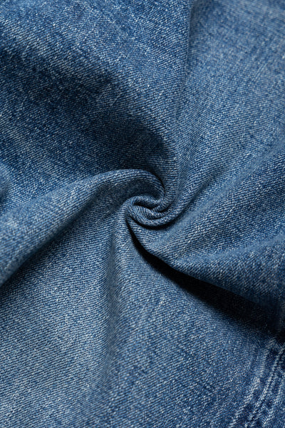 Short Length 105 Standard Selvedge Denim - 2 Year Wash
