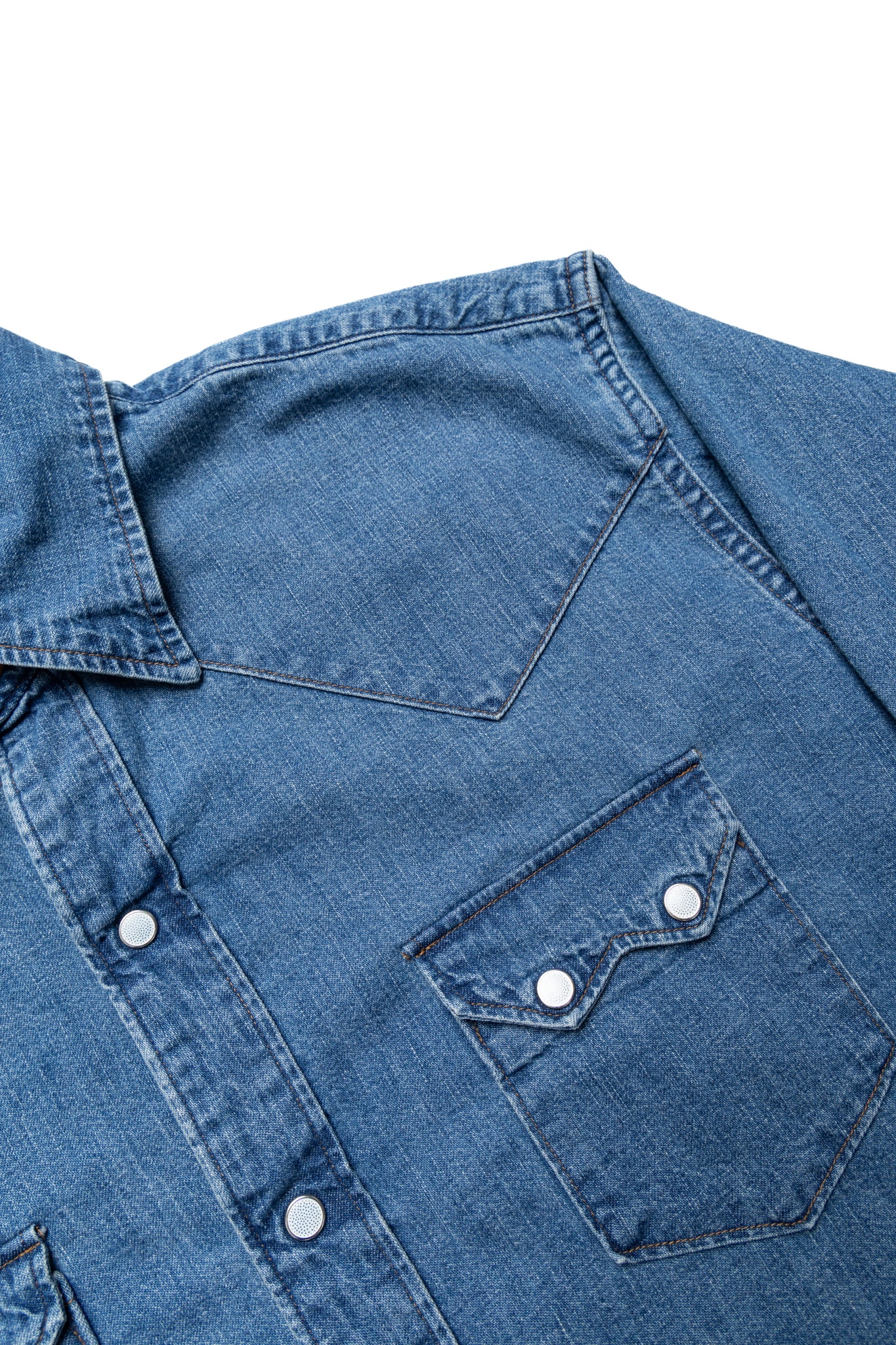 Denim Western Shirt - Used