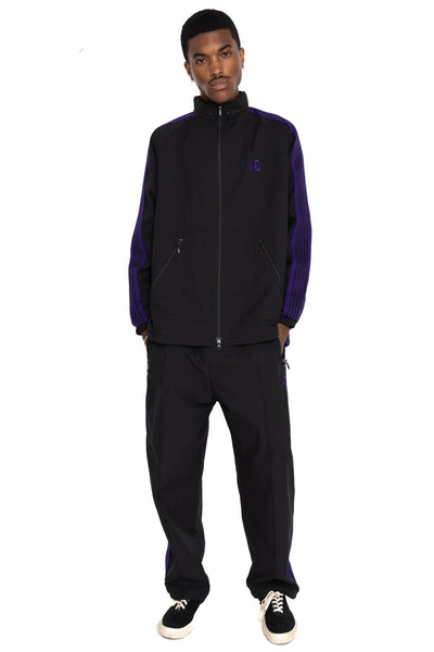 NEEDLES x DC SHOE Track Pant Poly Ripstop - Black