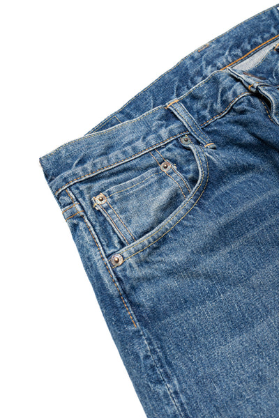 Short Length 107 Ivy Fit Selvedge Denim - 2 Year Wash