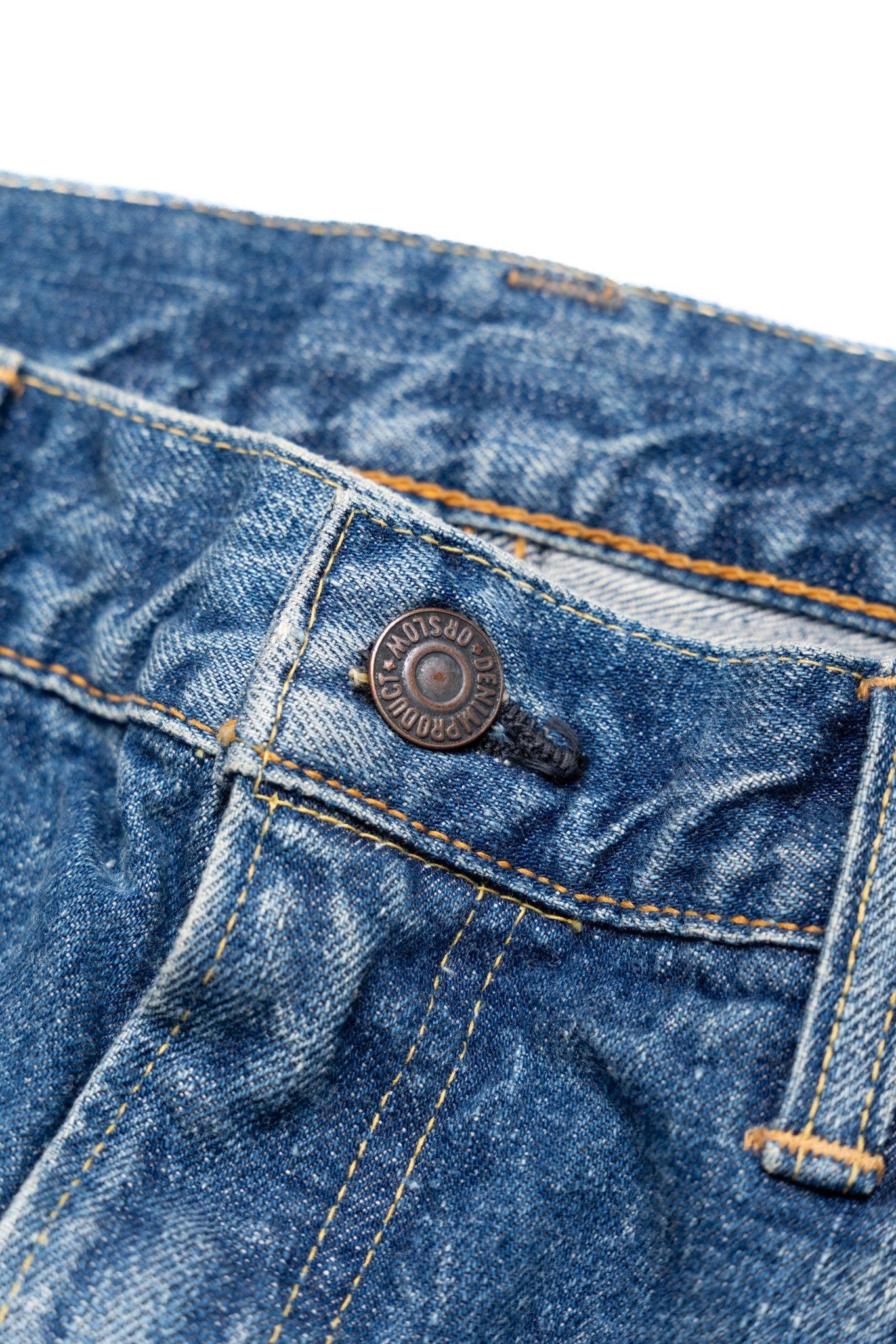 Short Length 107 Ivy Fit Selvedge Denim - 2 Year Wash