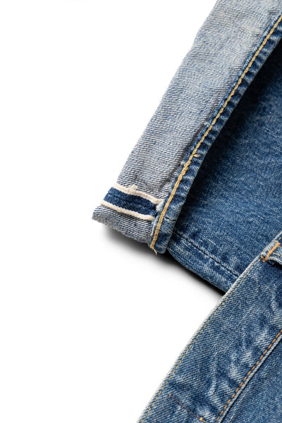 Short Length 107 Ivy Fit Selvedge Denim - 2 Year Wash