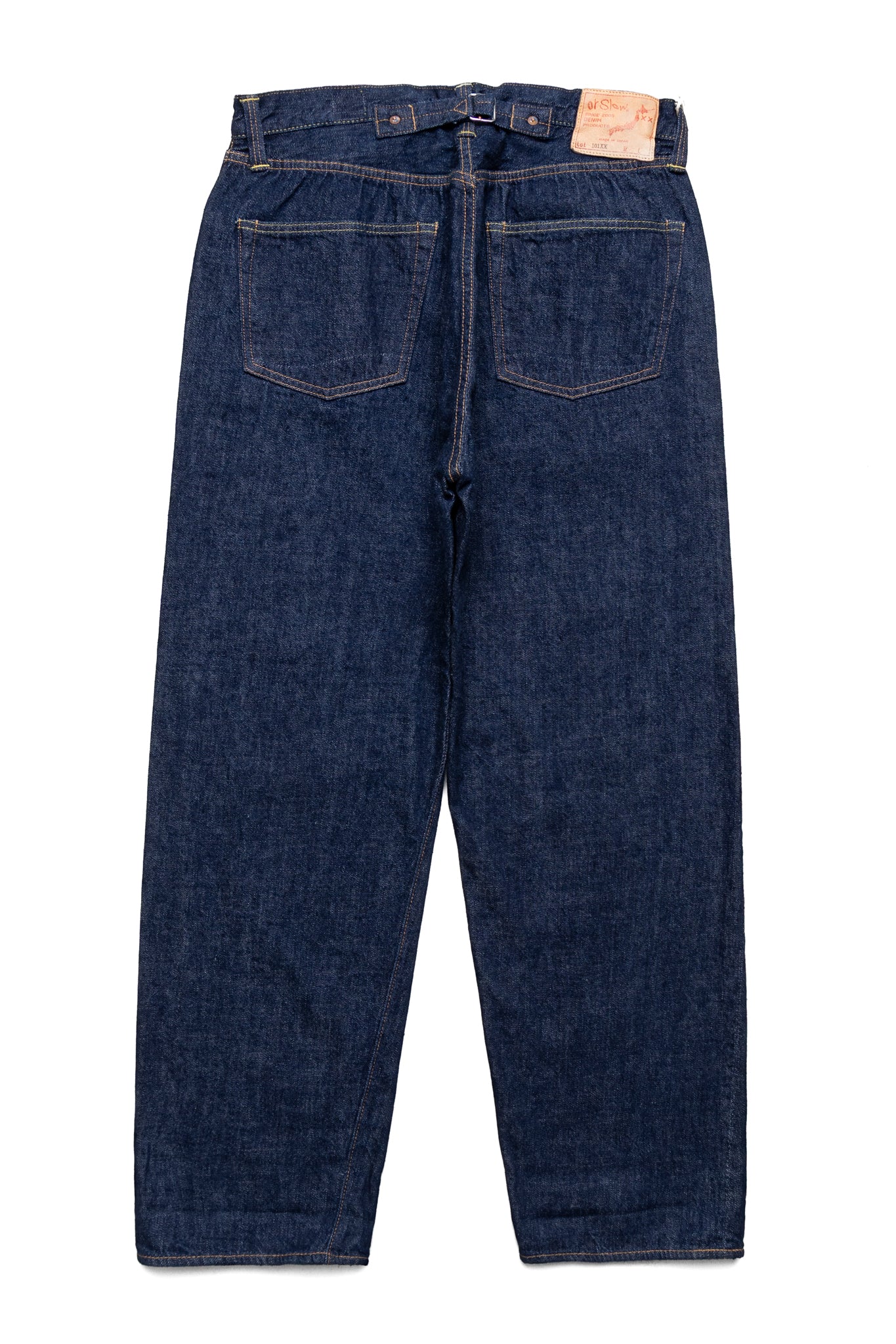 Grand Dad's Fit Denim Pants - One Wash