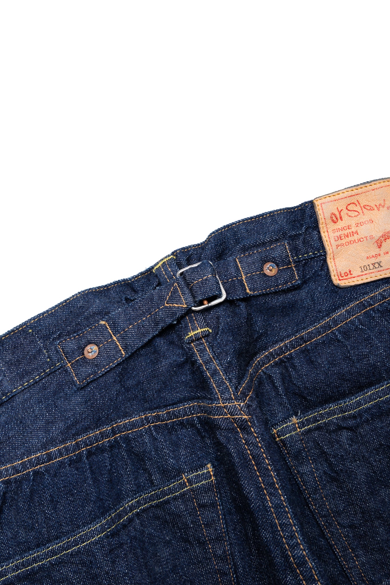 Grand Dad's Fit Denim Pants - One Wash