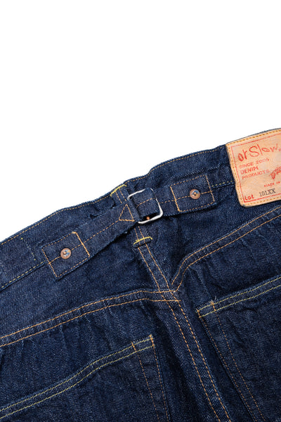 Grand Dad's Fit Denim Pants - One Wash