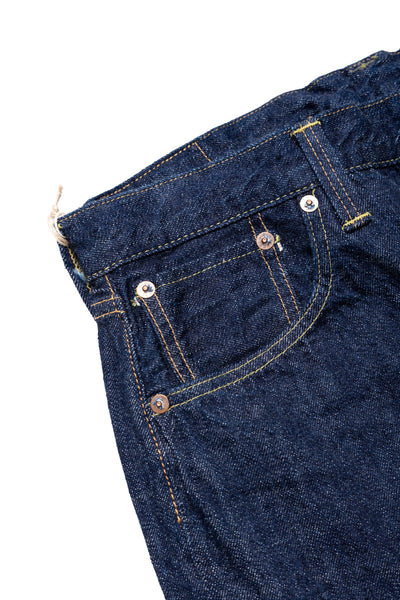 Grand Dad's Fit Denim Pants - One Wash
