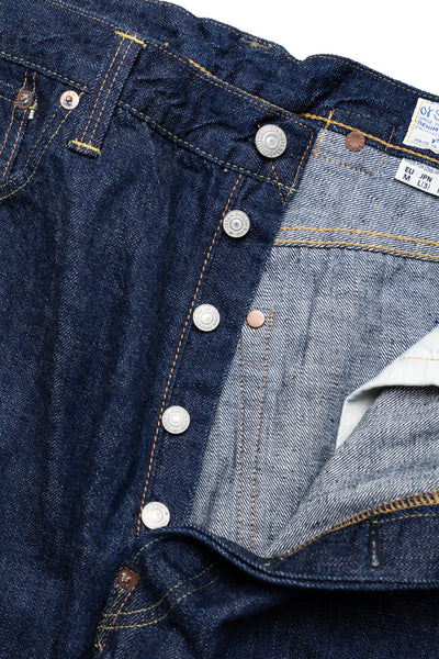 Grand Dad's Fit Denim Pants - One Wash
