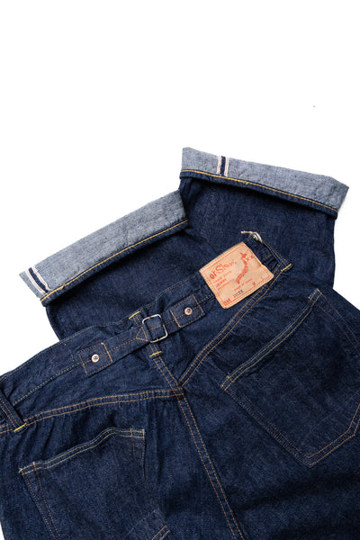 Grand Dad's Fit Denim Pants - One Wash