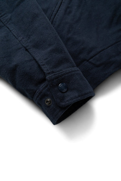 Short Jacket Cotton Moleskin - Dk. Navy