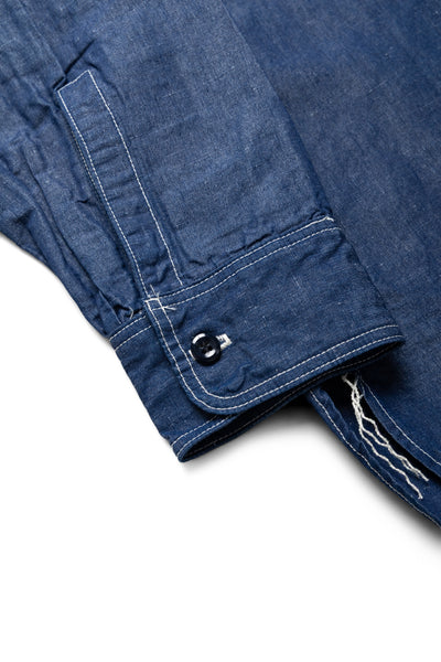 Supima 100/2 Linen Dungaree Work Shirt - One Wash