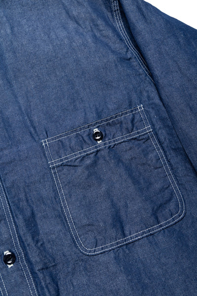 Supima 100/2 Linen Dungaree Work Shirt - One Wash
