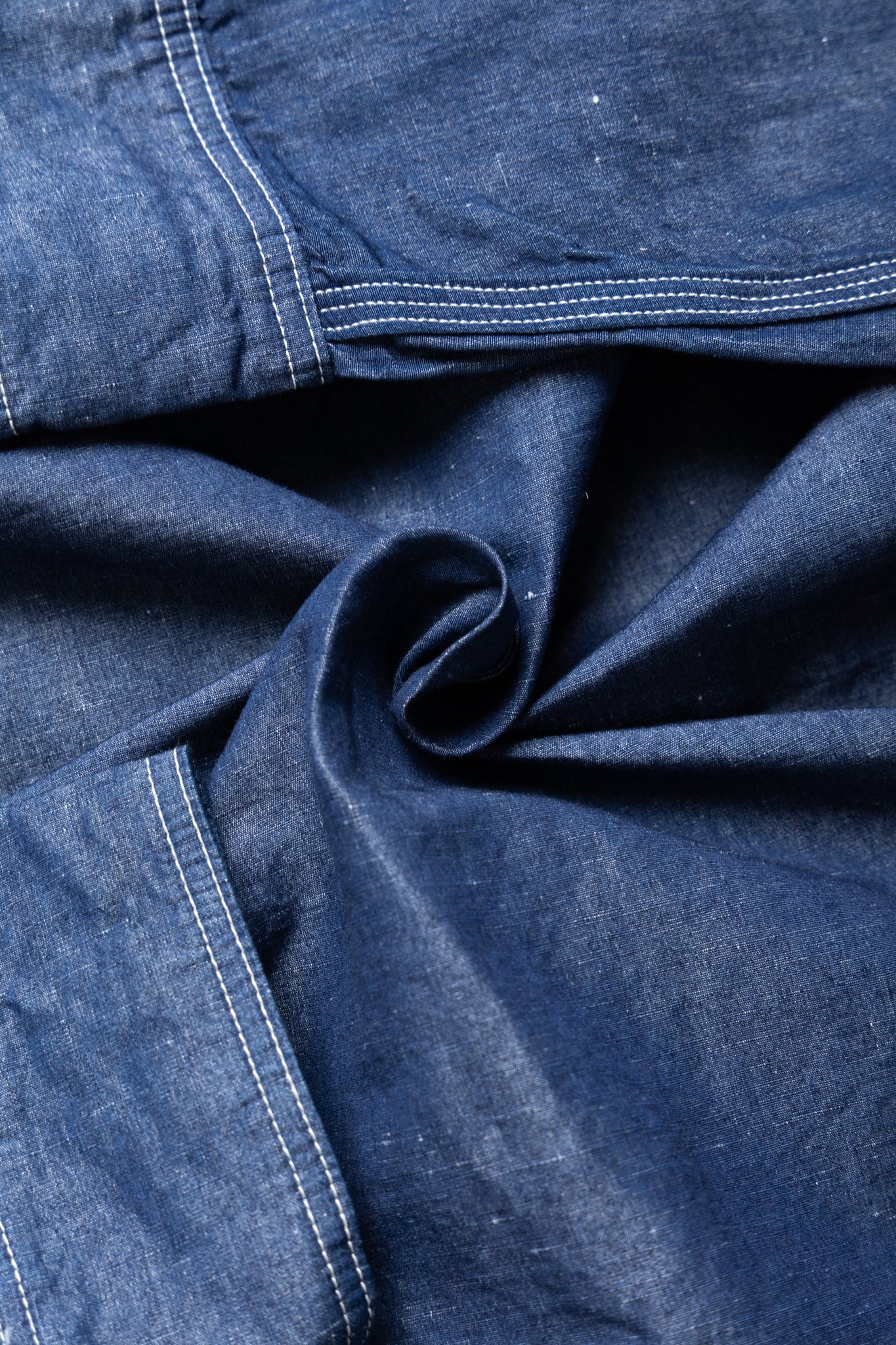 Supima 100/2 Linen Dungaree Work Shirt - One Wash