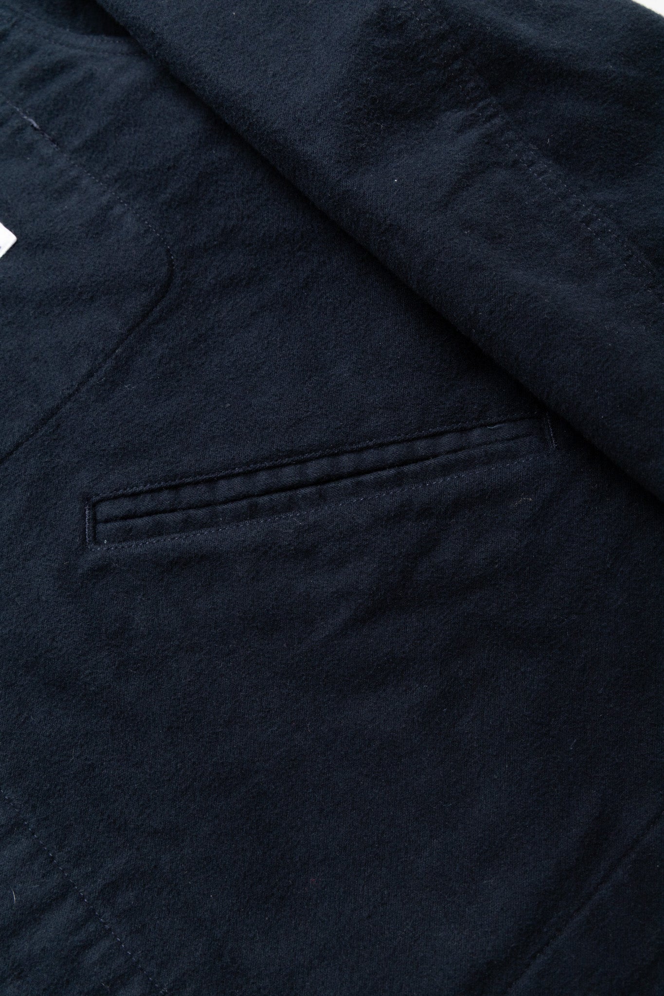 Short Jacket Cotton Moleskin - Dk. Navy