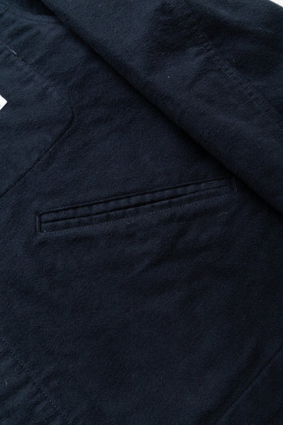 Short Jacket Cotton Moleskin - Dk. Navy
