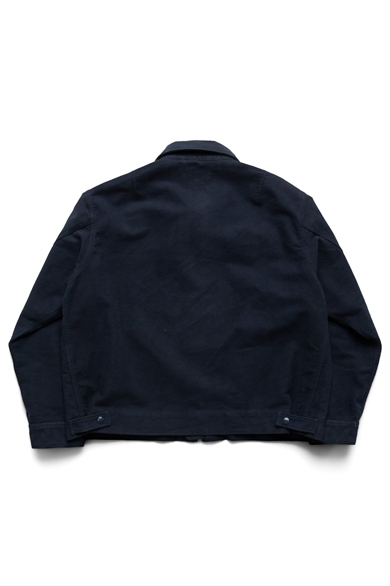 Short Jacket Cotton Moleskin - Dk. Navy