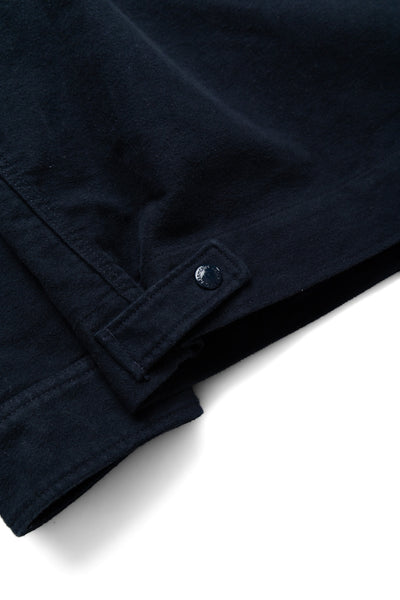 Short Jacket Cotton Moleskin - Dk. Navy