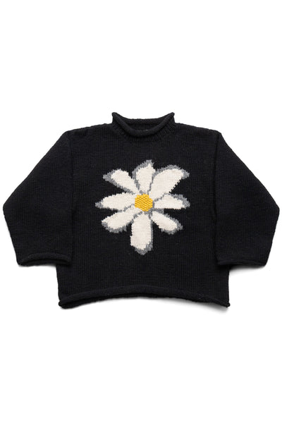 All Roll Knit "Flower" - Black