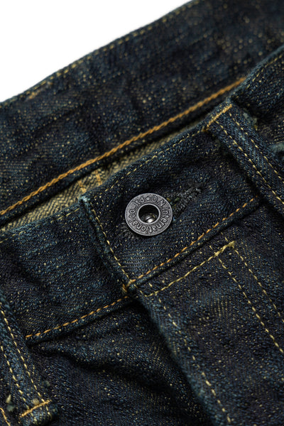 277Bumpy-KUSAKI 17oz Bumpy Denim Just Like Straight - Plant