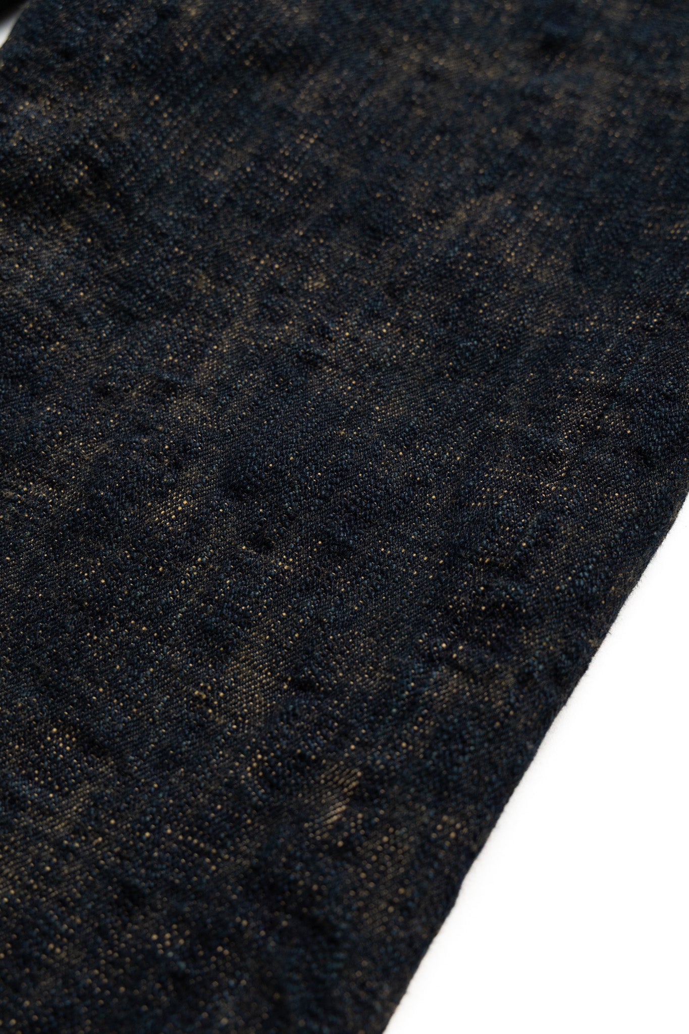 277Bumpy-OUDO 17oz Bumpy Denim Just Like Straight - Ocher