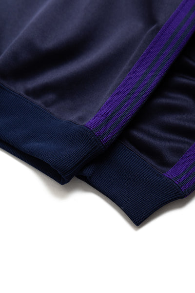 Track Crew Neck Shirt Poly Smooth - Navy
