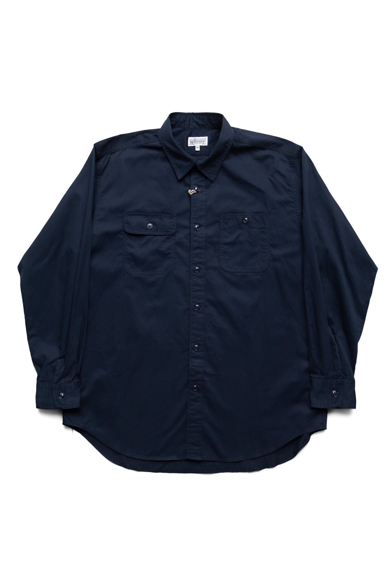 Utility Shirt Cotton Micro Sanded Twill - Navy