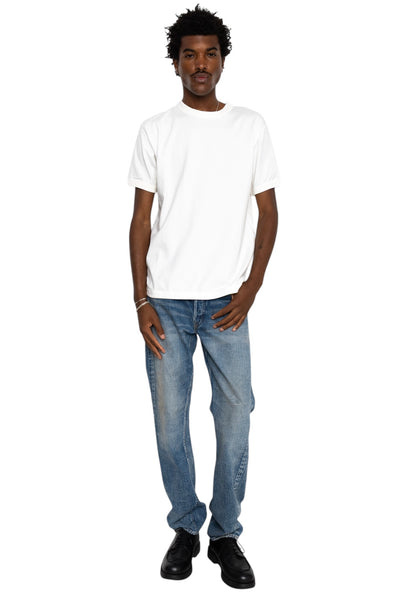 Flat Seam Heavy Weight T Shirt - White