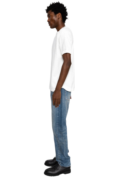 Flat Seam Heavy Weight T Shirt - White