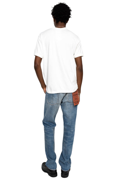 Flat Seam Heavy Weight T Shirt - White