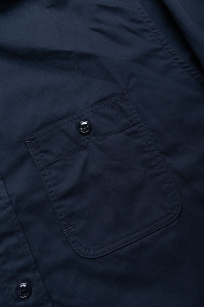 Utility Shirt Cotton Micro Sanded Twill - Navy