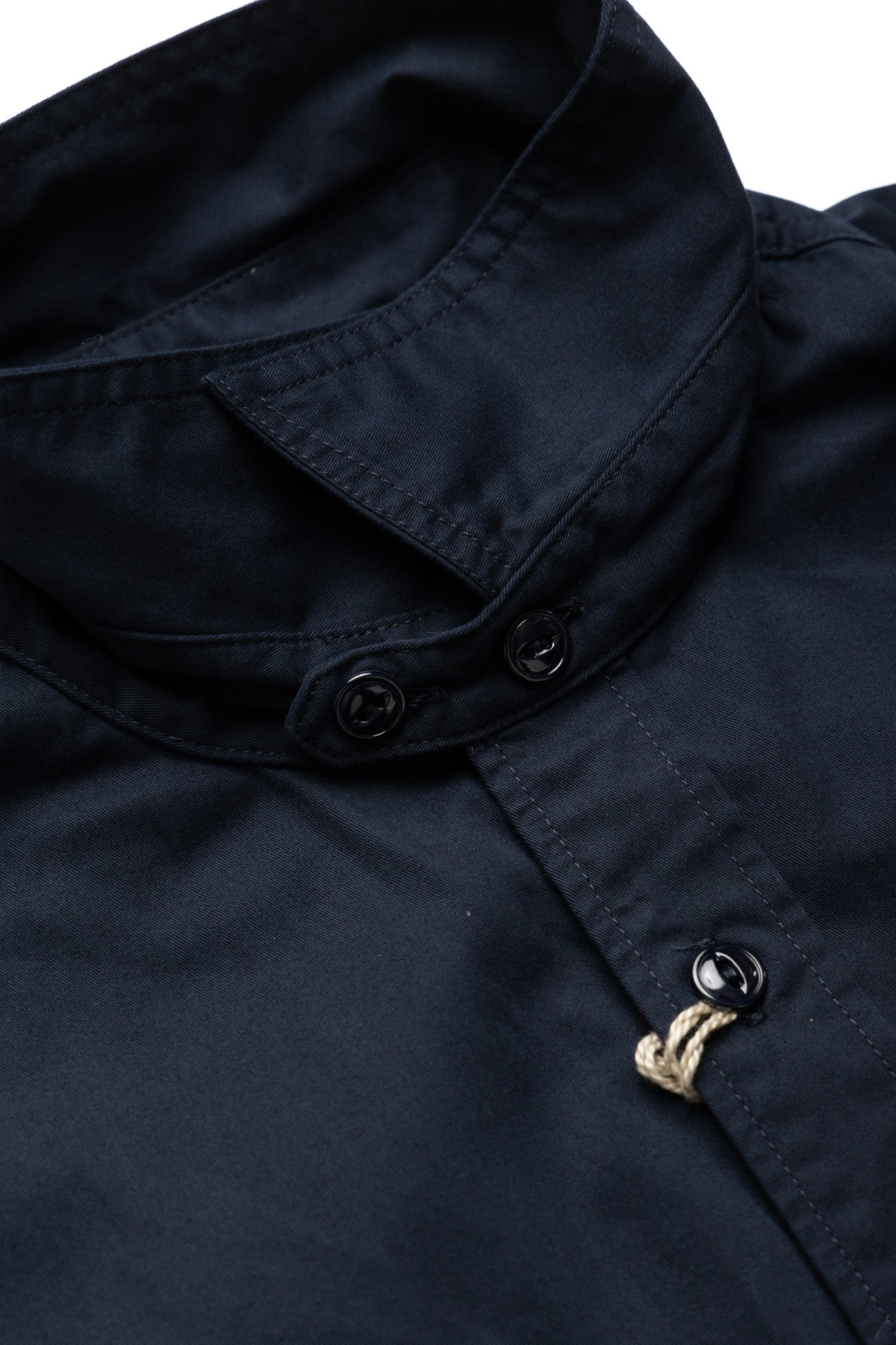 Utility Shirt Cotton Micro Sanded Twill - Navy