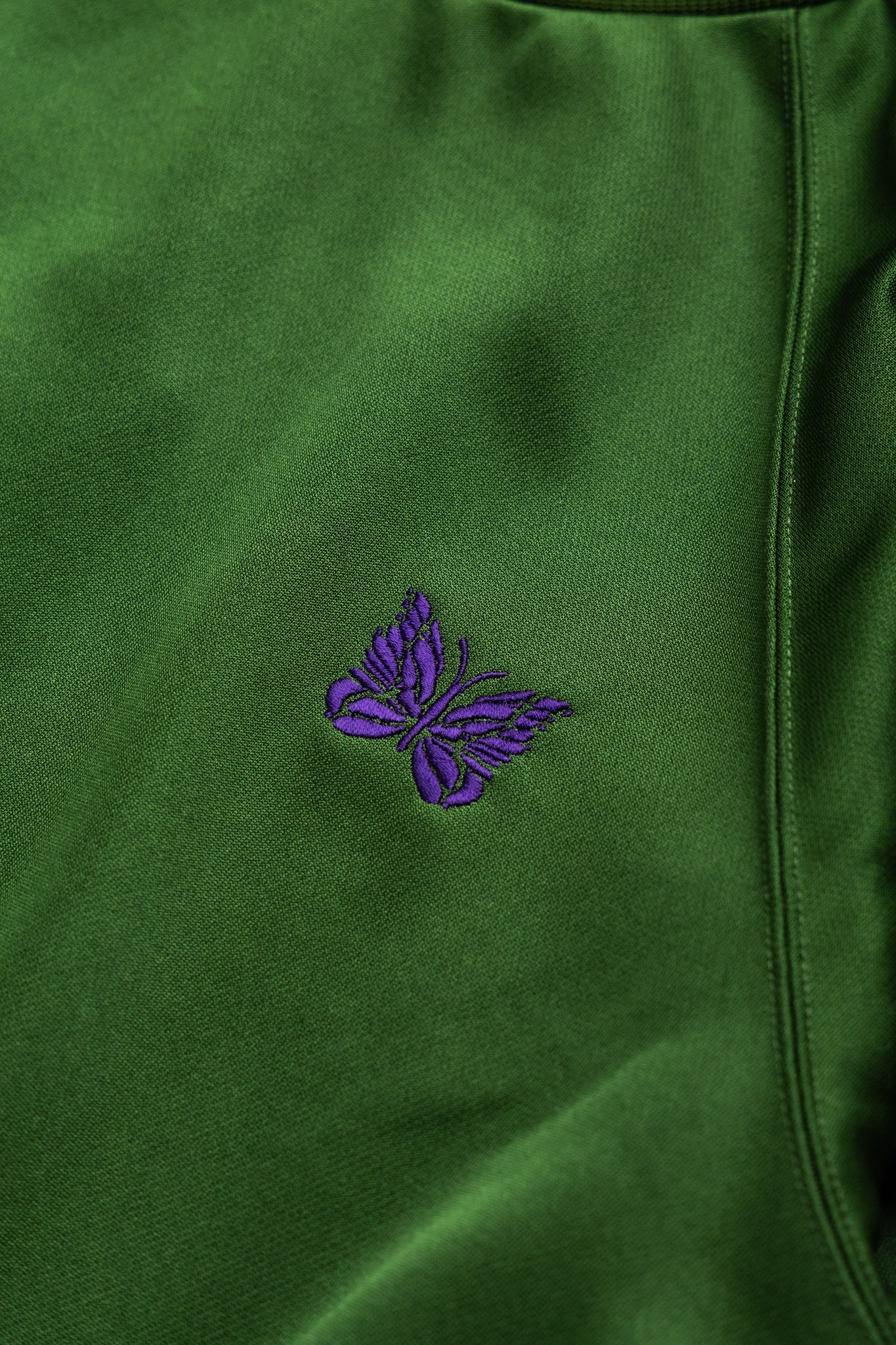 Track Crew Neck Shirt Poly Smooth - Ivy Green