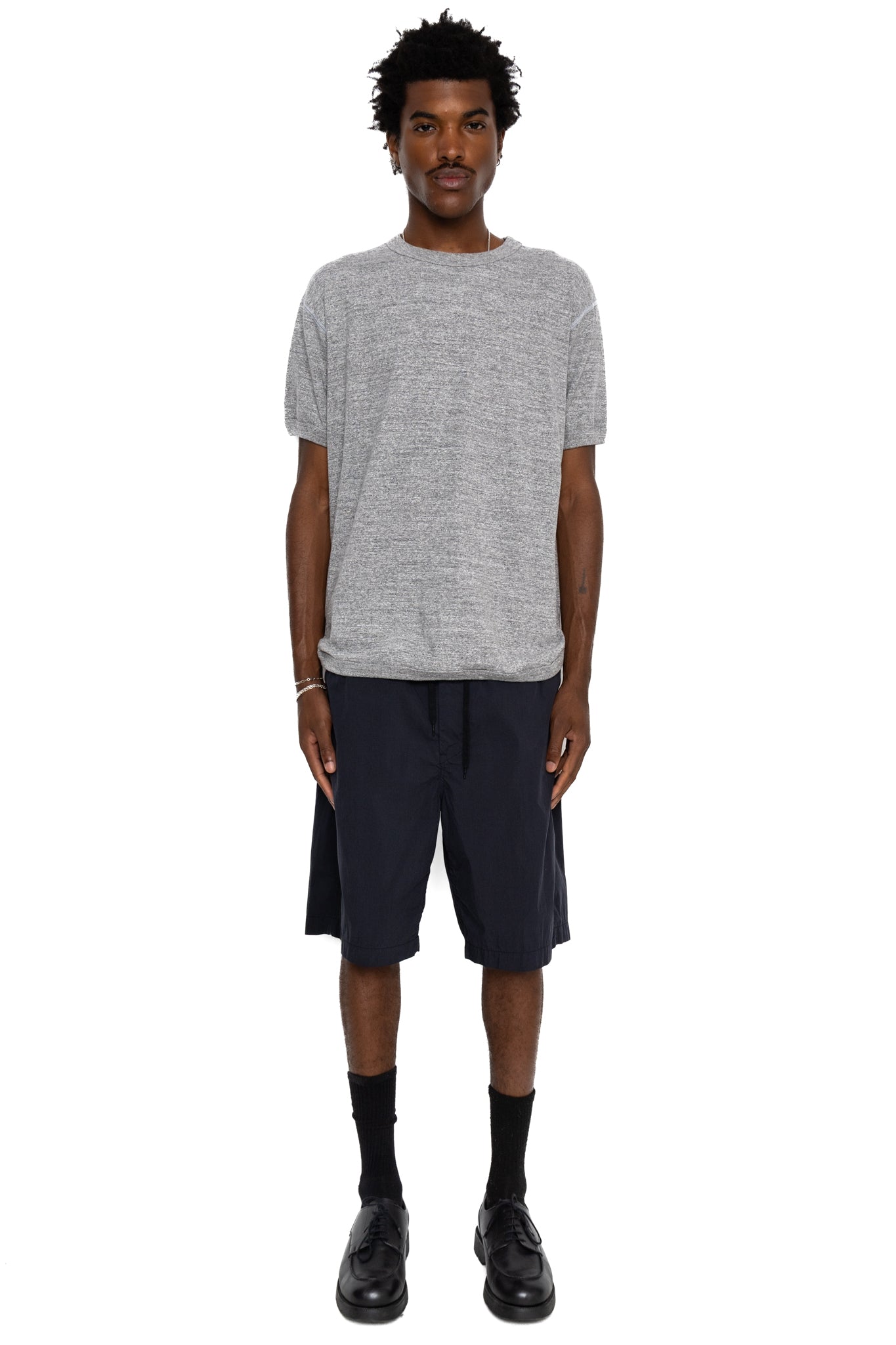 Wide Fit New Yorker Shorts - Black