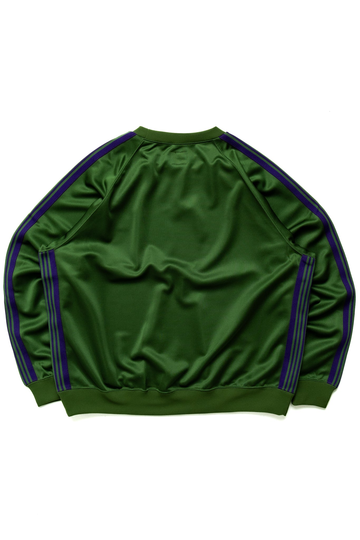 Track Crew Neck Shirt Poly Smooth - Ivy Green