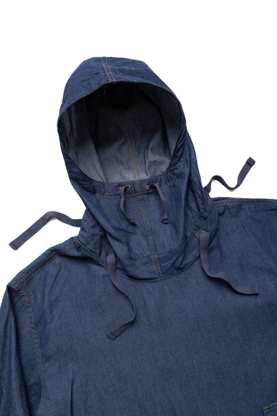 Salvage Smock 4.5oz Denim Shirting - Indigo
