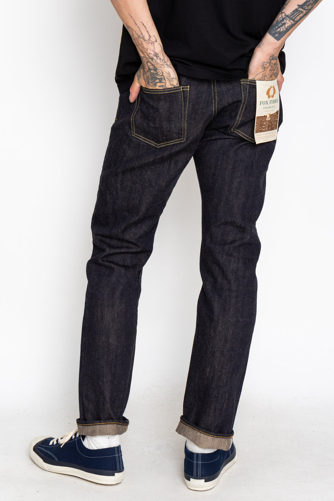 Studio D'Artisan D1828 FOX x G3 Jeans Relax Tapered – BLUE IN