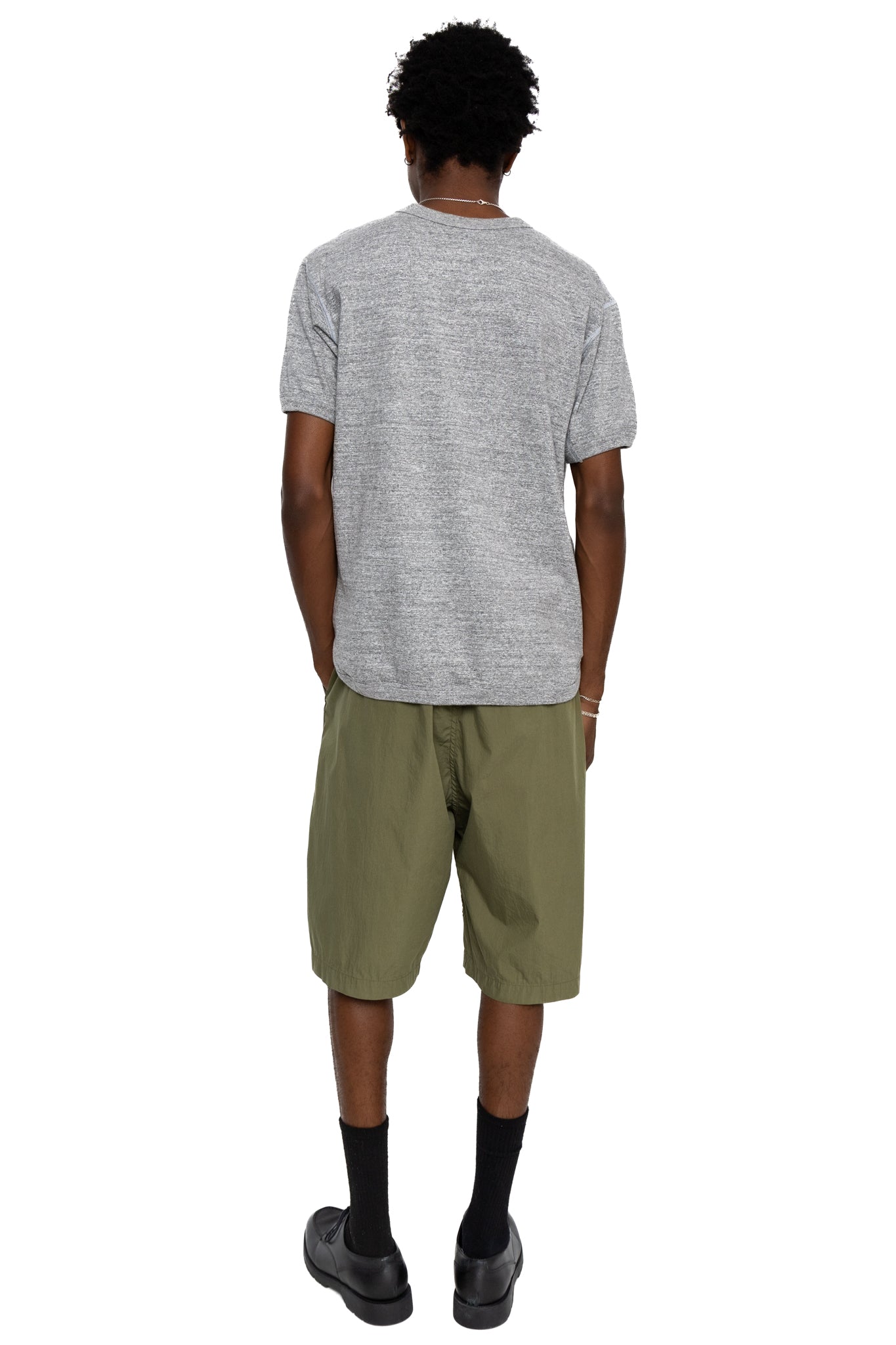 Wide Fit New Yorker Shorts - Army Green
