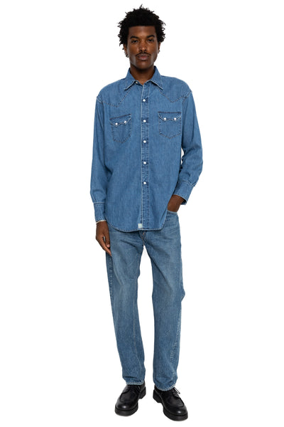 Denim Western Shirt - Used