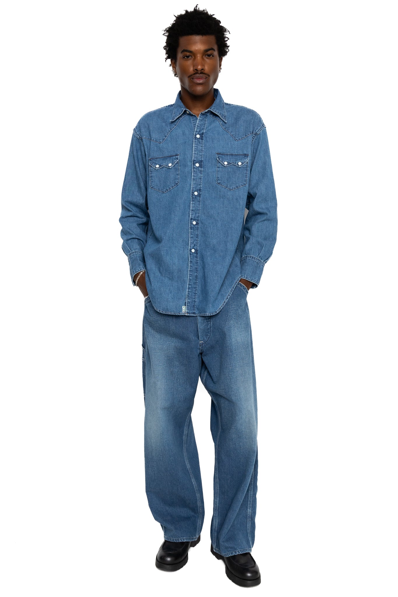 Wide Fit 30's Painter Pants Denim - Used
