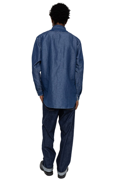 Supima 100/2 Linen Dungaree Work Shirt - One Wash