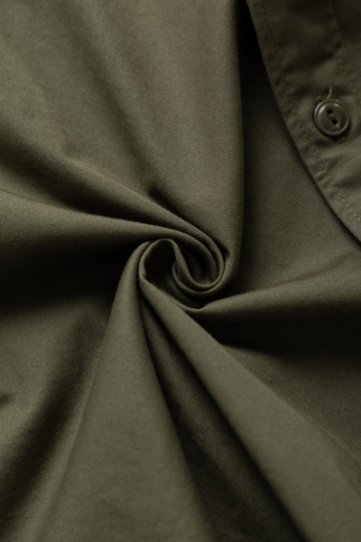 Utility Shirt Cotton Micro Sanded Twill - Olive