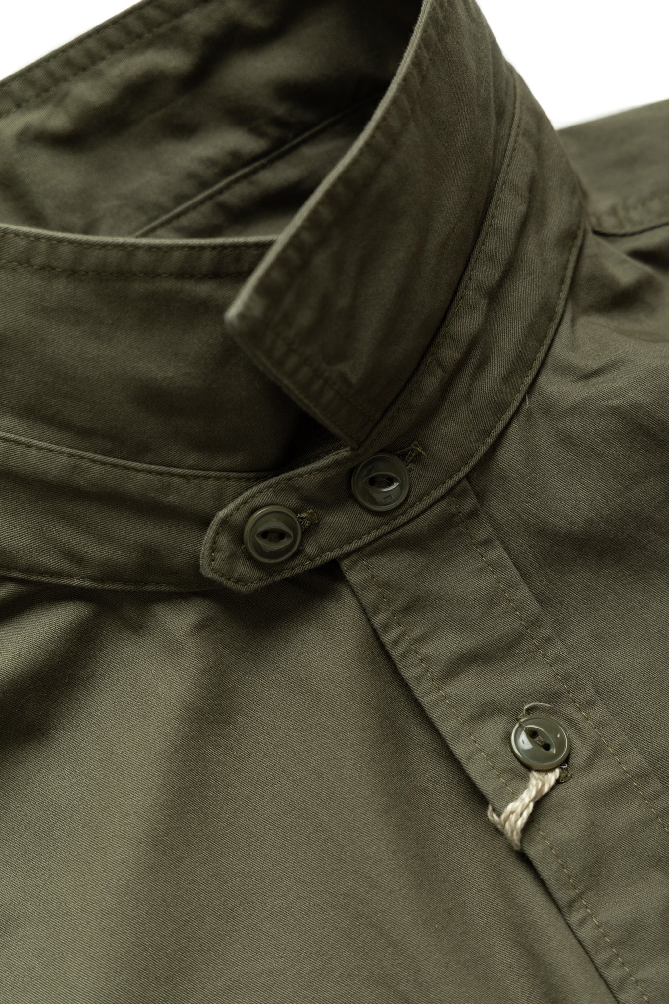 Utility Shirt Cotton Micro Sanded Twill - Olive
