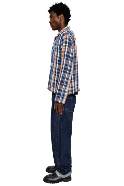 Shirt Jacket (Blue in Green Fit) - Blue