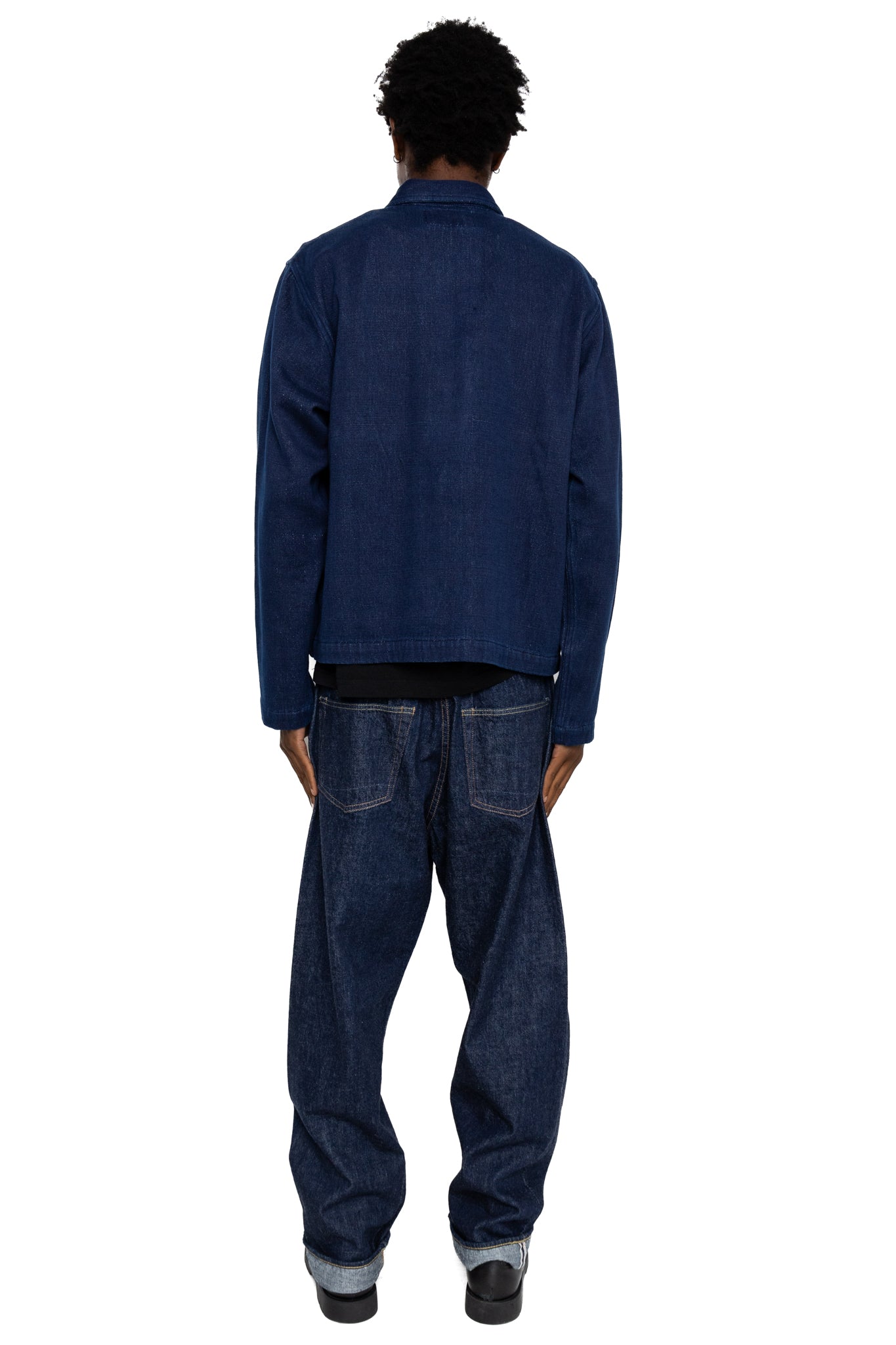 Shirt Jacket (Blue in Green Fit) - Real Indigo