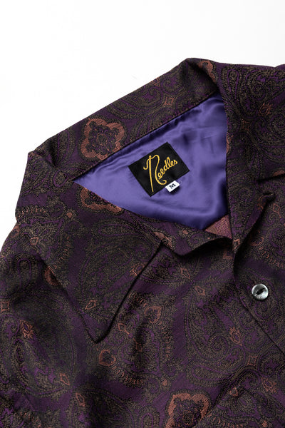 Classic Shirt PE/R/W Arabesque Jq. - Purple
