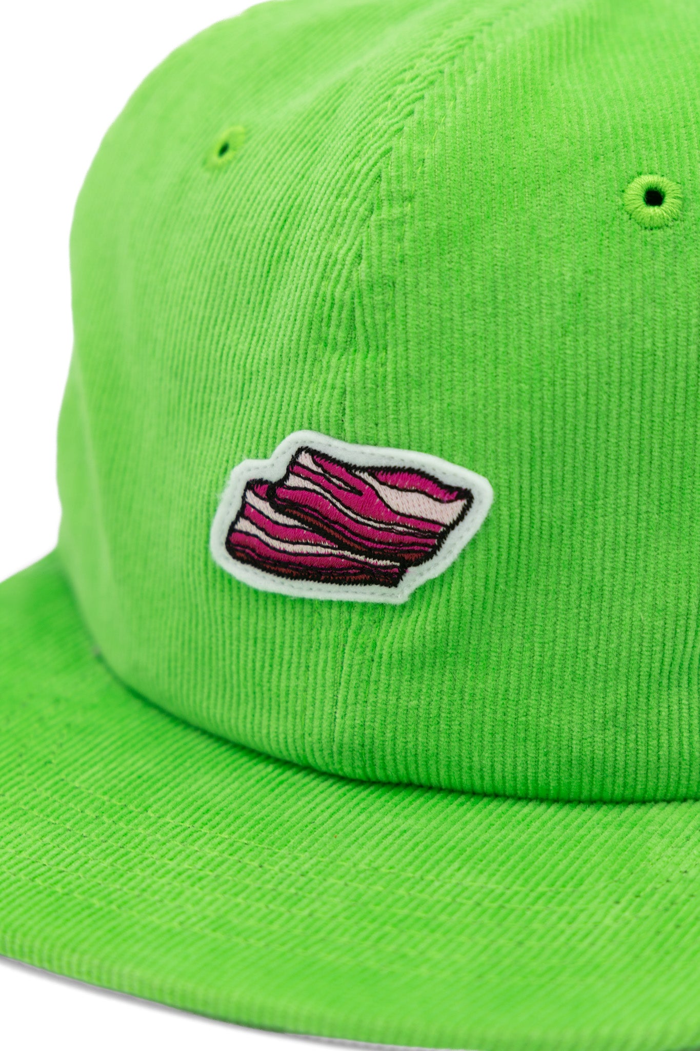 Mesh Cap Bacon - Lime Corduroy