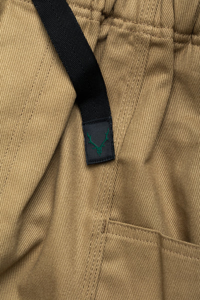 Belted C.S. Pant Cotton Twill - Khaki