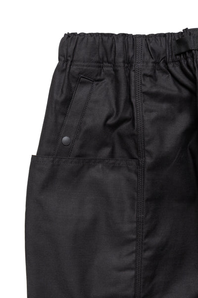 Belted C.S. Pant Cotton Back Sateen - Black