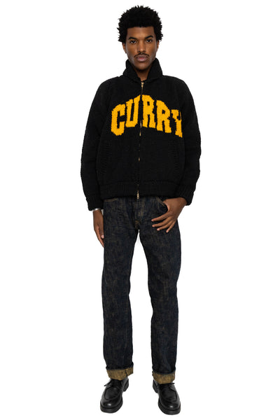 Knit Sutajan "Curry" - Black