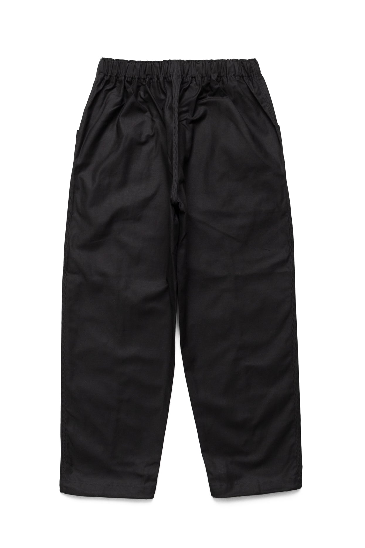 Belted C.S. Pant Cotton Back Sateen - Black