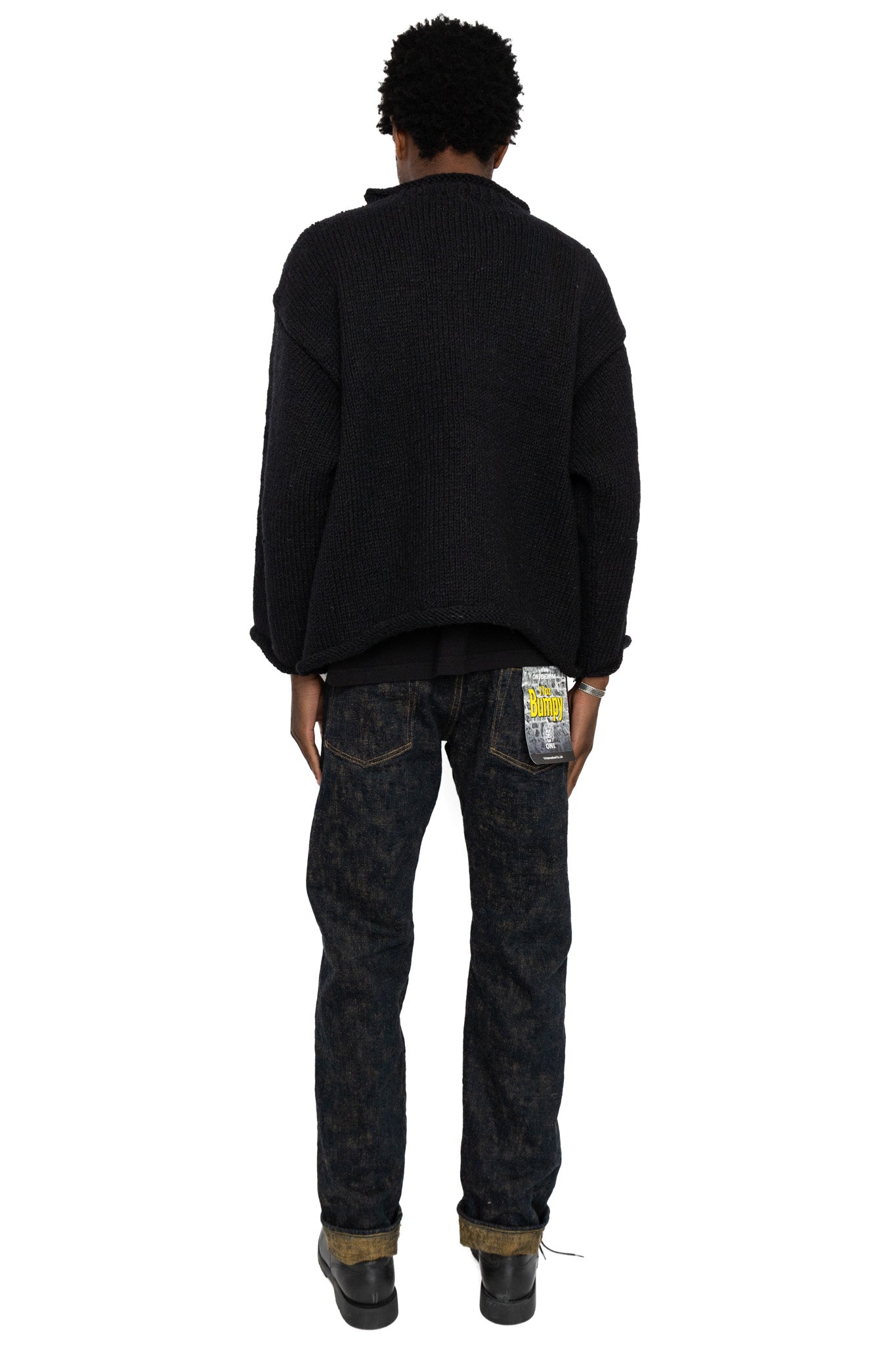 All Roll Knit "Flower" - Black